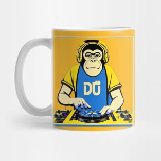 DJ Monkey Thinker Mug